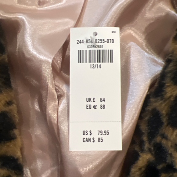 Abercrombie leopard dress coat - Picture 3 of 3